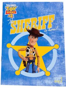 Тетрадка Toy Story 4 A5, 20 листа с големи квадратчета