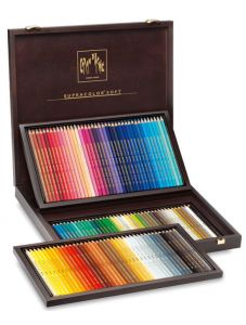 Комплект цветни моливи Caran d'Ache Supracolor Soft, 120 бр.