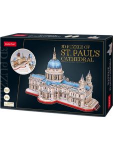 3D пъзел Cubic Fun - Катедралата Свети Павел, 643 части