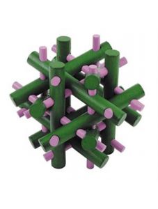 3D пъзел от бамбук - Магически пръчки