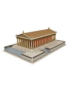Дървен 3D пъзел - Партенонът в Атина