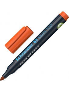 Пермамент маркер объл Schneider Maxx 130, оранжев, 3.0 мм