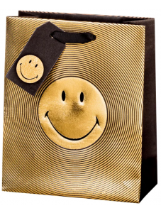 Подаръчна торбичка BSB - Smiley, размер M