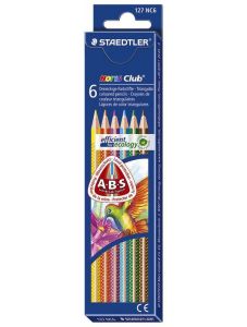 Цветни моливи Staedtler, 6 цвята