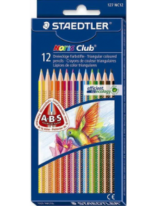Цветни моливи Staedtler Noris Club, 12 цвята