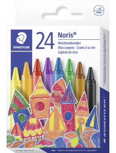 Пастели Staedtler Noris, 24 цвята