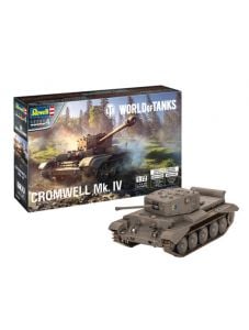 Сглобяем модел Revell - Танк Cromwell Mk. IV "World of Tanks"
