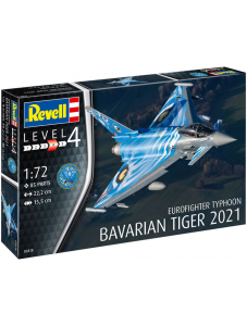 Сглобяем модел - Изтребител Eurofighter Баварският тигър 2021