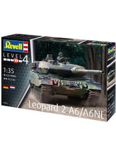 Сглобяем модел Revell - Танк Leopard 2A6/A6NL