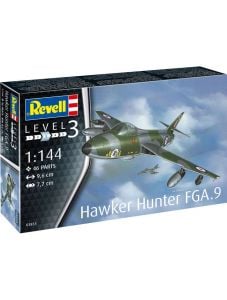 Сглобяем модел - Самолет Hawker Hunter FGA.9