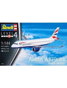 Сглобяем модел Revell - Самолет Airbus 320 neo British Airways