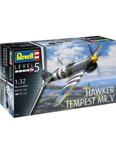 Сглобяем модел - Изтребител Hawker Tempest MK.V