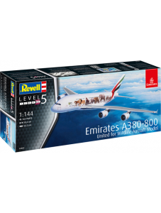 Сглобяем модел - Самолет Emirates A380-800 Wild Life