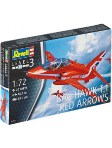 Сглобяем модел - Самолет BAe Hawk T.1 Red Arrows