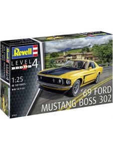 Сглобяем модел - Автомобил Mustang 1969 Boss 302
