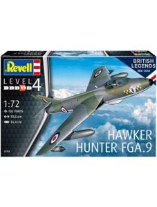 Сглобяем модел - Изтребител Hawker Hunter FGA.9