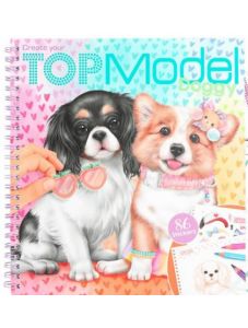 Книжка за оцветяване Top Model - Кученца