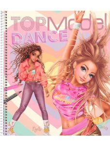 Книжка за оцветяване Top Model - Dance