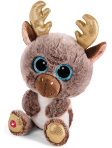 Плюшена играчка Nici - Коледно еленче, 15 см