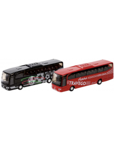 Метална играчка Goki: Автобус MB Travego