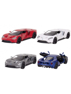 Метална играчка Goki: Спортен автомобил Ford GT 2017