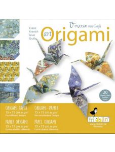 Комплект за оригами Fridolin Art: Ван Гог, пеликан