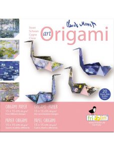 Комплект за оригами Fridolin Art: Клод Моне, лебед