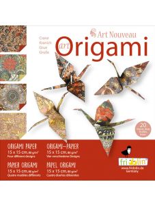 Комплект за оригами Fridolin Art: Арт Нуво, пеликан