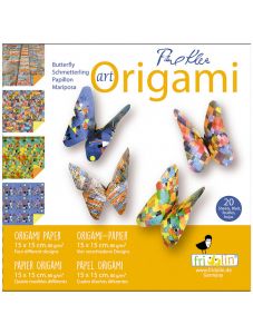 Комплект за оригами Fridolin Art: Пол Клее, пеперуда