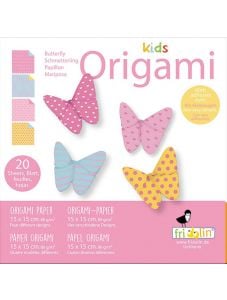 Комплект за оригами Fridolin Kids: Пеперуда