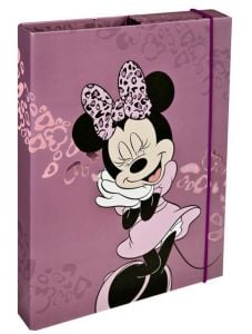 Папка с ластик Minnie Mouse, тип кутия - модел 2022
