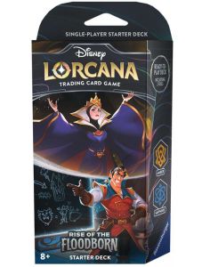 Disney Lorcana TCG: Starter Deck - Rise of the Floodborn The Queen & Gaston