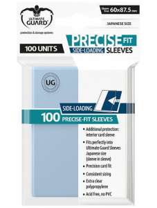 Протектори за карти Ultimate Guard: Precise-Fit Side Loading Sleeves, 100 бр.