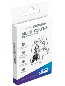 Карти за игра Ultimate Guard: Multi Tokens, 25 броя