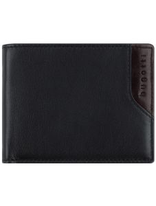 Мъжки портфейл Bugatti Corso DeLuxe Wallet, черен