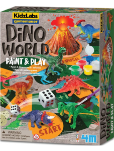 Оцвети и играй - Светът на динозаврите