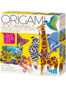 Творчески комплект 4M - Оригами Зоологическа градина