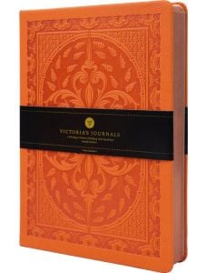 Тефтер Victoria's Journals Old Book A5, оранжев
