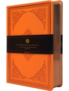 Тефтер Victoria's Journals Old Book В6, оранжев