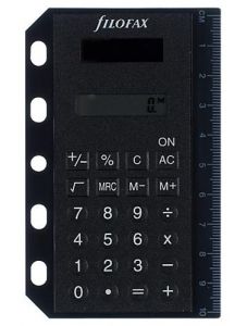 Пълнител за органайзер Filofax Pocket - Калкулатор