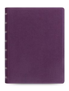 Тефтер Filofax Notebook Pennybridge A5 Purple със скрита спирала и линирани листа