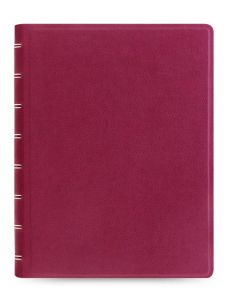 Тефтер Filofax Notebook Pennybridge A5 Raspberry със скрита спирала и линирани листа