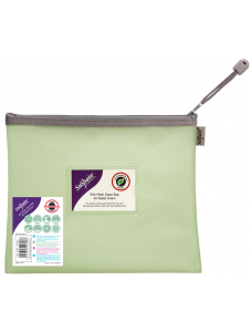 Папка с цип Snopake Mesh Zippa Bag A5, пастелно зеленo