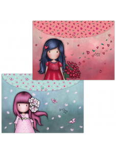 Комплект папки с копче Gorjuss - Cherry Blossom and Love Grows