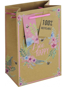 Подаръчна торбичка за парфюм Eurowrap - Бъди щастлив