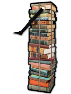 Книгоразделител с панделка Academia - Pile of books