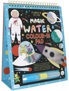 Книжка за оцветяване с вода Floss & Rock - Космос