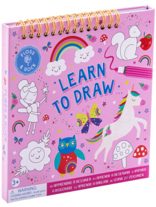 Книжка за рисуване Floss and Rock - Научи се да рисуваш, Rainbow Fairy