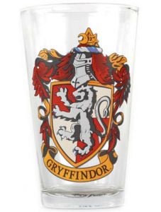 Стъклена чаша Harry Potter - Gryffindor