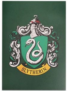 Тетрадка Harry Potter - Slytherin